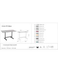 Kross 375 Masa 69x119 / 79x119 / 79x139