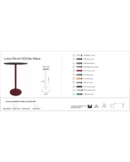 Lotus Round 503 Masa Ø59 / Ø69 / 59x59 / 69x69 - BAR