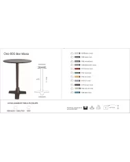 Oxo 605 Masa Ø69 - BAR