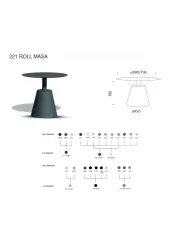 Roll 221 Masa Ø79 / Ø89