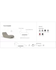 Aura Daybed Şezlong