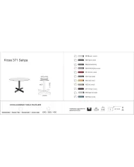 Kross 371 SEHPA Ø59 / Ø69 / 59x59 / 69x69