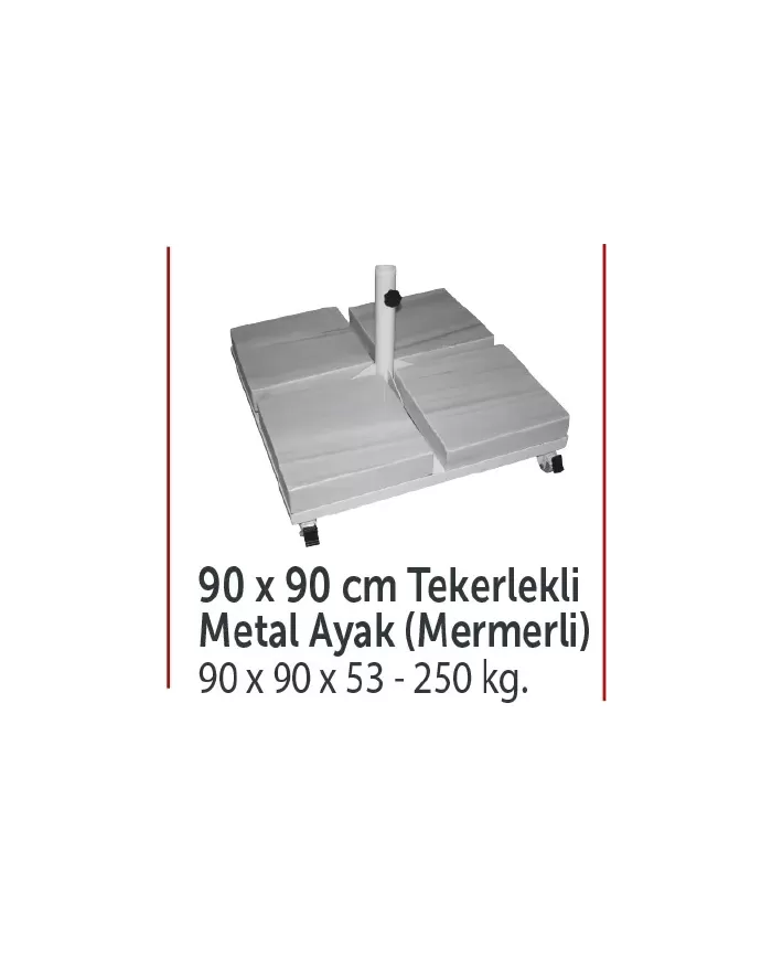 MERMER TESPİT AYAĞI (250 KG)