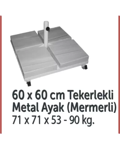 MERMER TESPİT AYAĞI (90 KG)