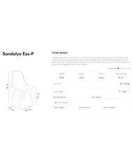 Eos-P Sandalye