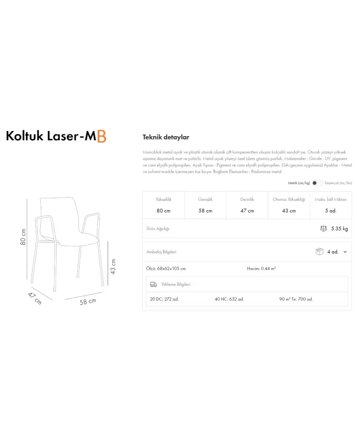 Laser-MB Koltuk