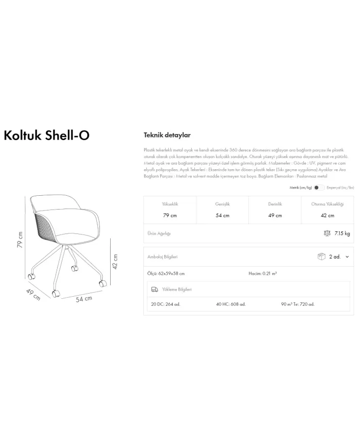 Shell-O Koltuk