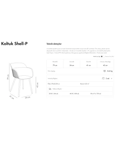 Shell-P Koltuk