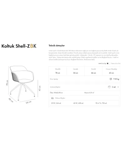 Shell-ZB Koltuk