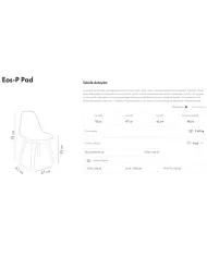 Eos-P Pad Sandalye