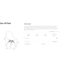 Eos-VX Pad Sandalye