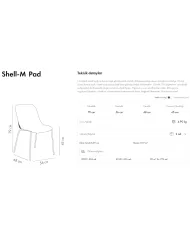 Shell-MB Pad Sandalye