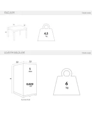 109 SKY MİNİ SEHPA