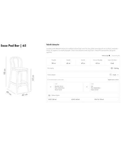 Sozo Pad Bar 65