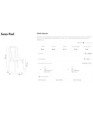 Sozo Pad Sandalye