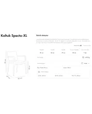Specto-XL Pad Koltuk