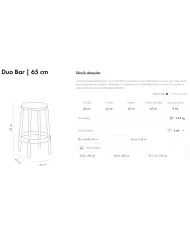 Duo Bar 65