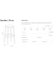 Duo Bar 75
