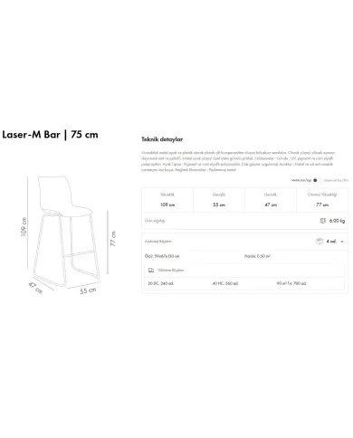 Laser-M Bar 75