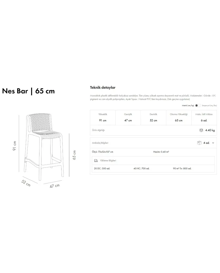 Nes Bar 65