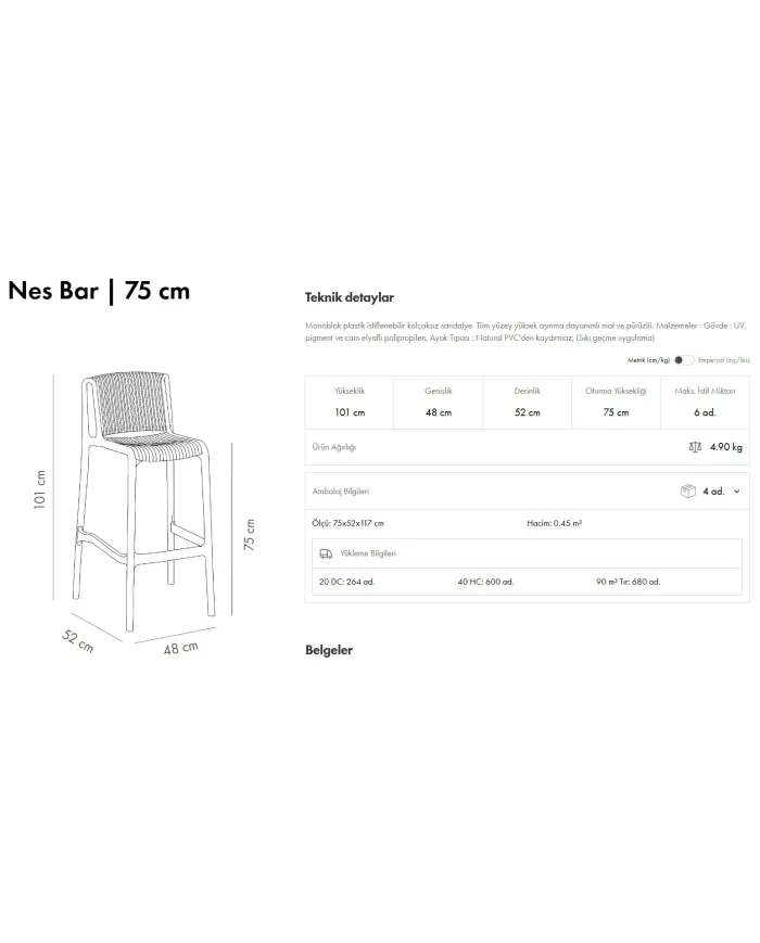 Nes Bar 75