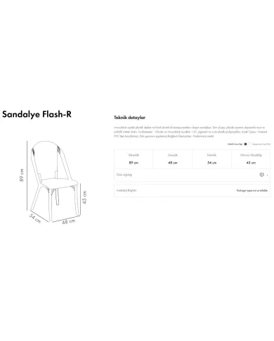 Flash-R Sandalye