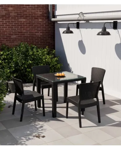 Antares Masa 80×80 Kare | Camlı