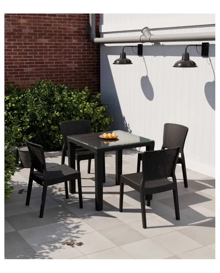 Antares Masa 80×80 Kare | Camlı