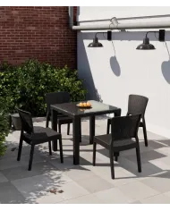 Antares Masa 80×80 Kare | Camlı