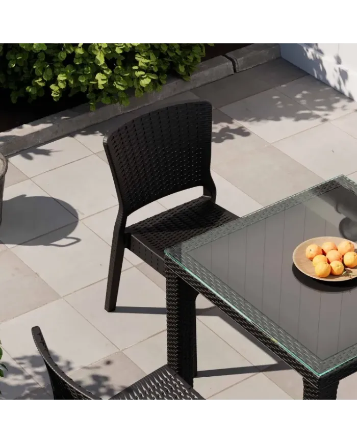 Antares Masa 80×80 Kare | Camlı