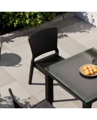 Antares Masa 80×80 Kare | Camlı