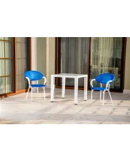 Antares Masa 80×80 Kare | Camlı