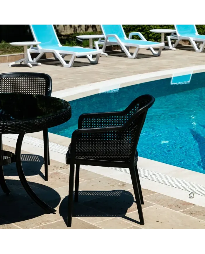 Mare Kolçaklı Şezlong