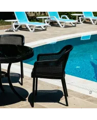 Mare Kolçaklı Şezlong