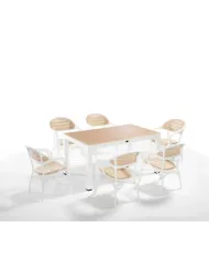 038 Bamboo 6'lı Set