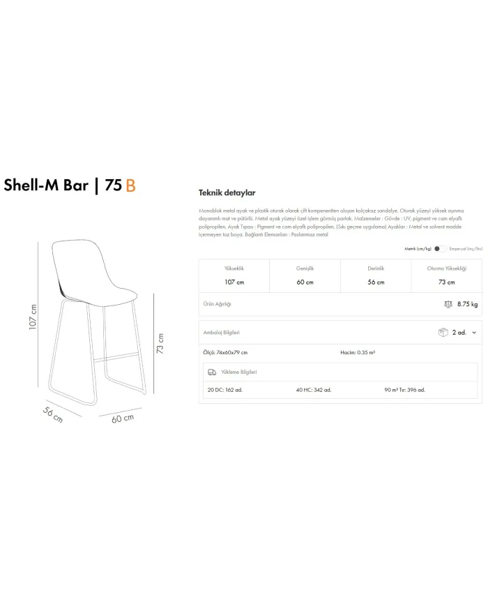 Shell-MB Bar 75