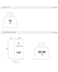 133 MYKONOS LOUNGE SET XL (MİNDERSİZ)