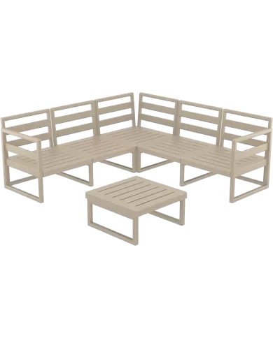 134 MYKONOS LOUNGE KÖŞE SET (MİNDERSİZ)