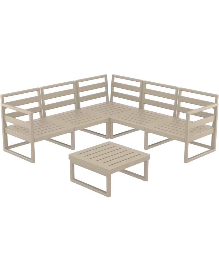 134 MYKONOS LOUNGE KÖŞE SET (MİNDERSİZ)