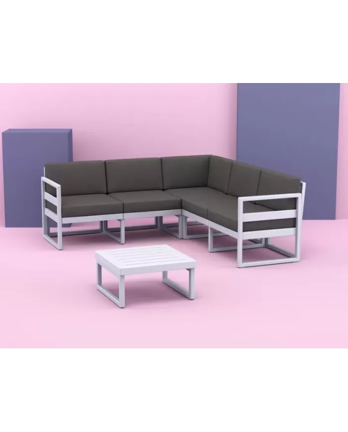 134 MYKONOS LOUNGE KÖŞE SET (MİNDERSİZ)