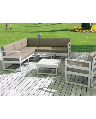 134 MYKONOS LOUNGE KÖŞE SET (MİNDERSİZ)