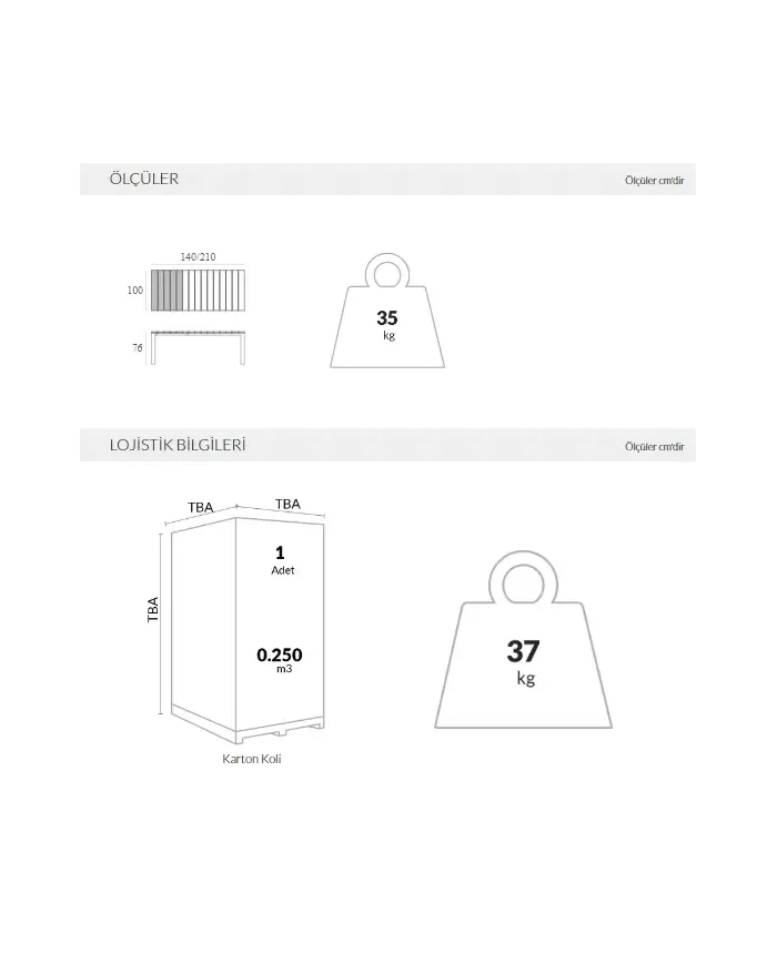 762 ATLANTIC MASA 140/210
