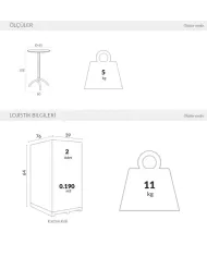 162 OCTOPUS MASA BAR Ø60