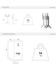 116 SKY KATLANIR BAR MASA 60