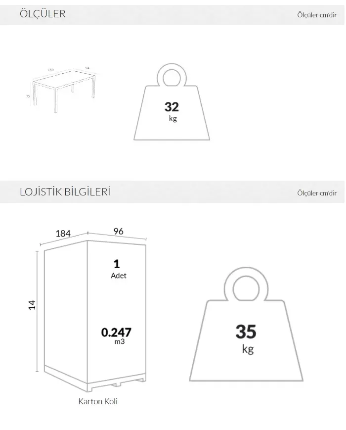 880 TAHITI RATTAN MASA 94x180