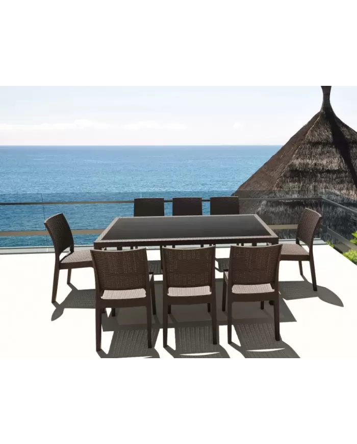 880 TAHITI RATTAN MASA 94x180