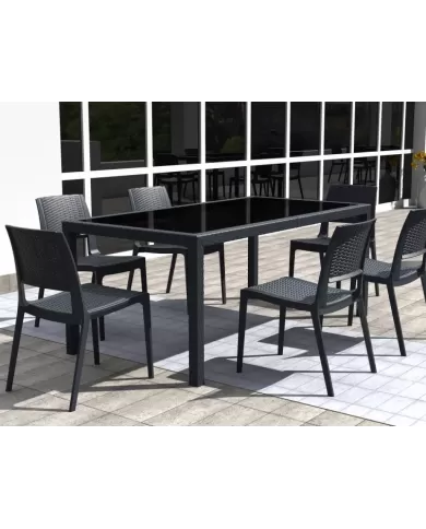 880 TAHITI RATTAN MASA 94x180