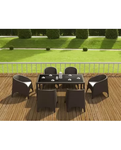 880 TAHITI RATTAN MASA 94x180