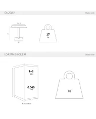 884 RIVA MASA 70x70cm
