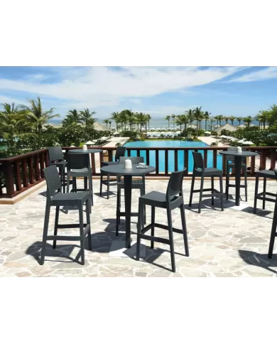 886 RIVA YUVARLAK BAR MASA Ø70 cm